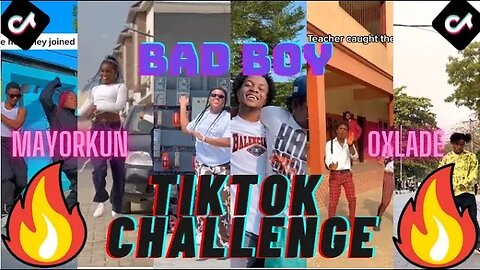 Oxlade ft. Mayorkun - Bad Boy || Tiktok challenge 🔥❤️❤️