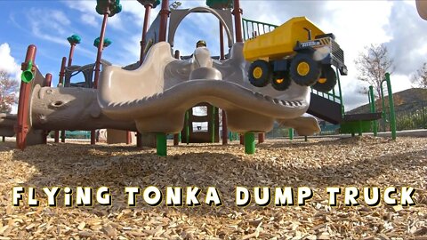 Flying Tonka Dump Truck 952