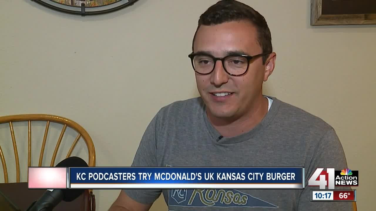 Local podcasters got their hands on a Kansas City Stack burger. Here's what they thought