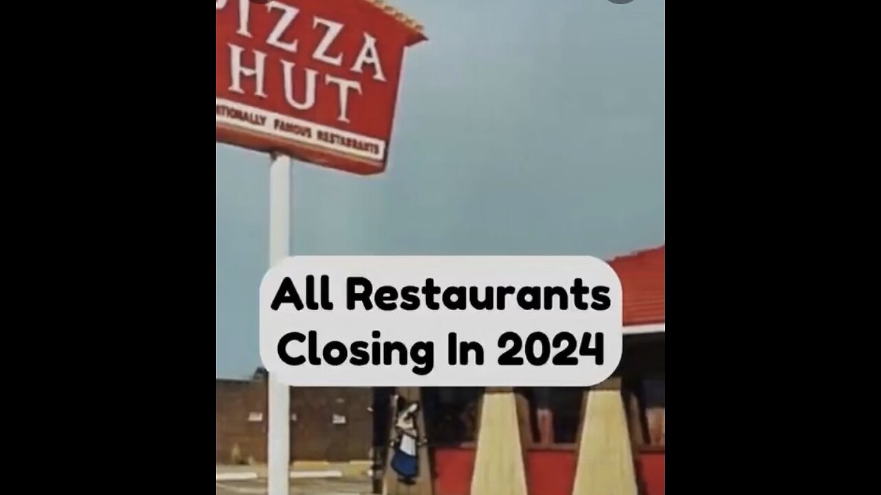 Captioned - All restaurants closing in 2024