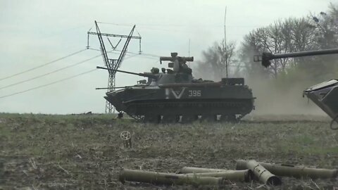 Combat work of Russian Airborne Forces during a special operation in Ukraine