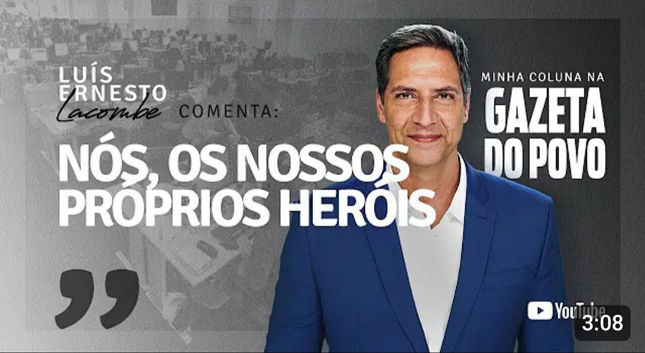 IN BRAZIL WE, OUR OWN HEROES - By Lacombe - GAZETA DO POVO