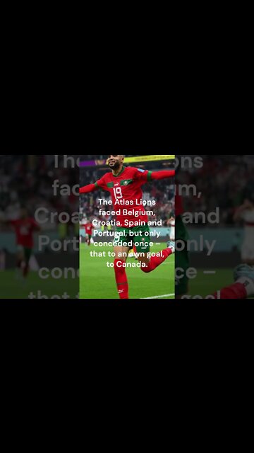 History for the Atlas Lions Morocco vs Portugal FIFA World Cup Qatar 2022 Maroc v France Semi Final