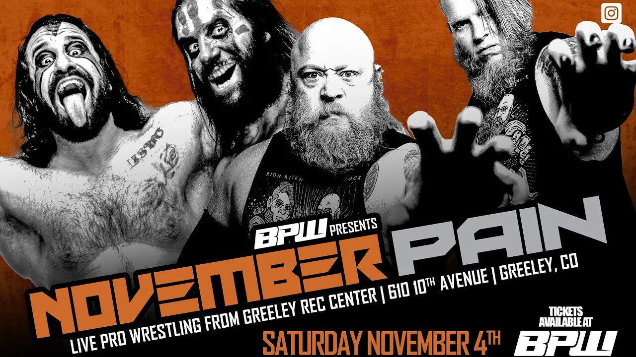 Battleground Pro Wrestling Presents...November Pain 2023