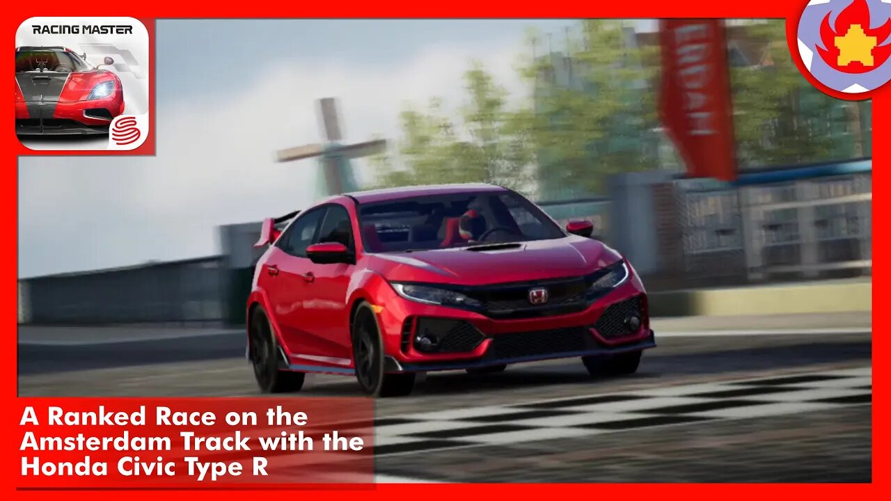 A Ranked Race on the Amsterdam Track with the Honda Civic Type R | Racing Master