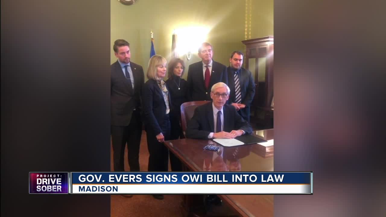 Gov. Evers signs mandatory five-year sentence bill for OWIs involving homicides