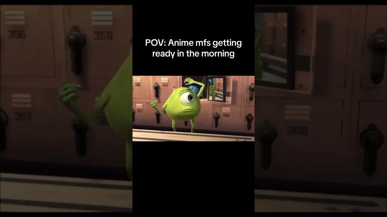 Anime Mfs getting ready in the morning!