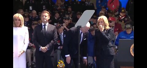 Pedo Pete poops himself on D-Day and gets escorted out...😬