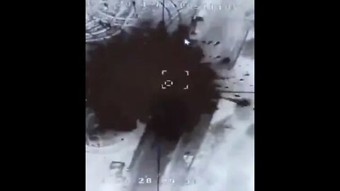 Russian Convoy Shot Down Bayraktar TB2 SIHA #shorts #military #russia #ukraine
