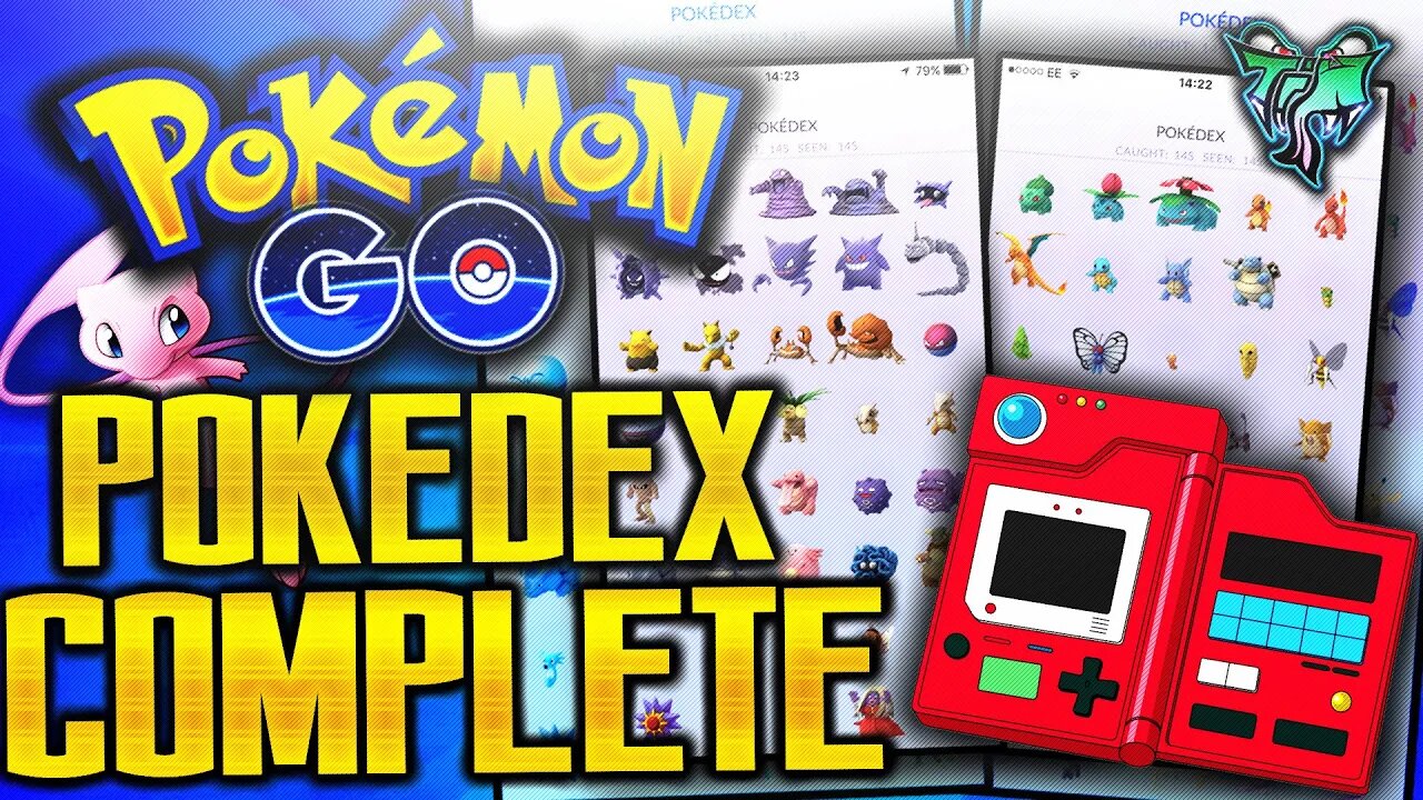 POKEMON GO POKEDEX COMPLETE! - "POKEDEX COMPLETE in POKEMON GO!" COMPLETING POKEMON GO POKEDEX LIVE!