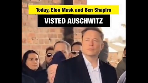 Zionists Going All Out To Indoctrinate Elon Muskowitz On The Holohoax
