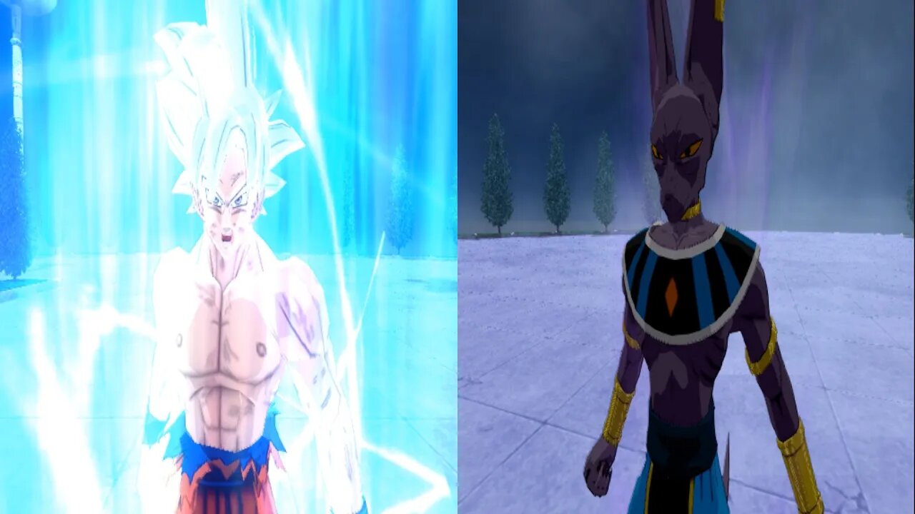 Beerus vs Ultra Instinct Goku Dragon Ball Z: Budokai Tenkaichi 4 (mod)