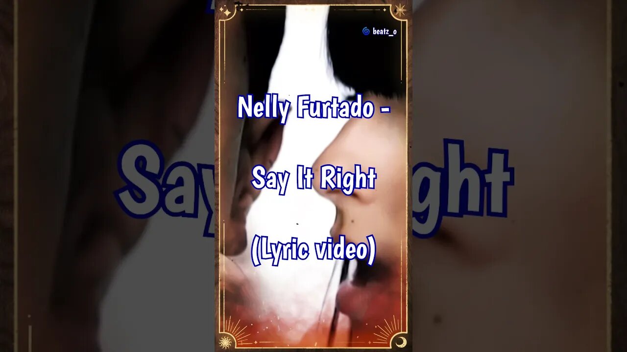 Nelly Furtado - Say It Right (Lyrics) #shorts