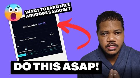 Want To Earn Arbdoge $AIDOGE Fast? Here Is How To Stake Your $AIDOGE On Arbdoge.
