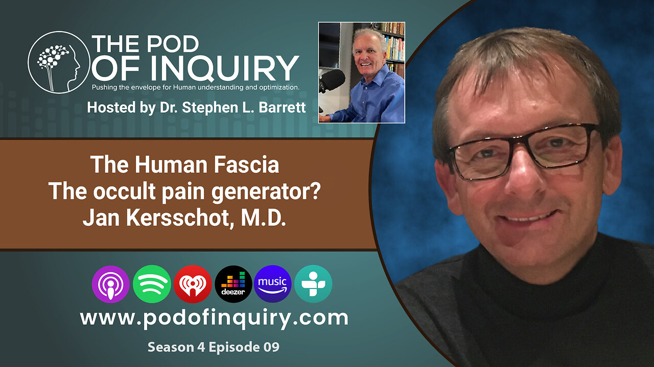 The Human Fascia -- The occult pain generator? Jan Kersschot, M.D.