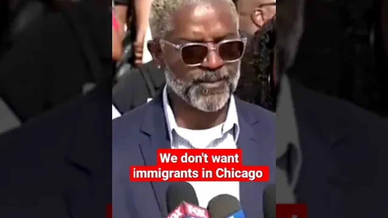 Massive protest in South Shore, Chicago against new illegals arriving