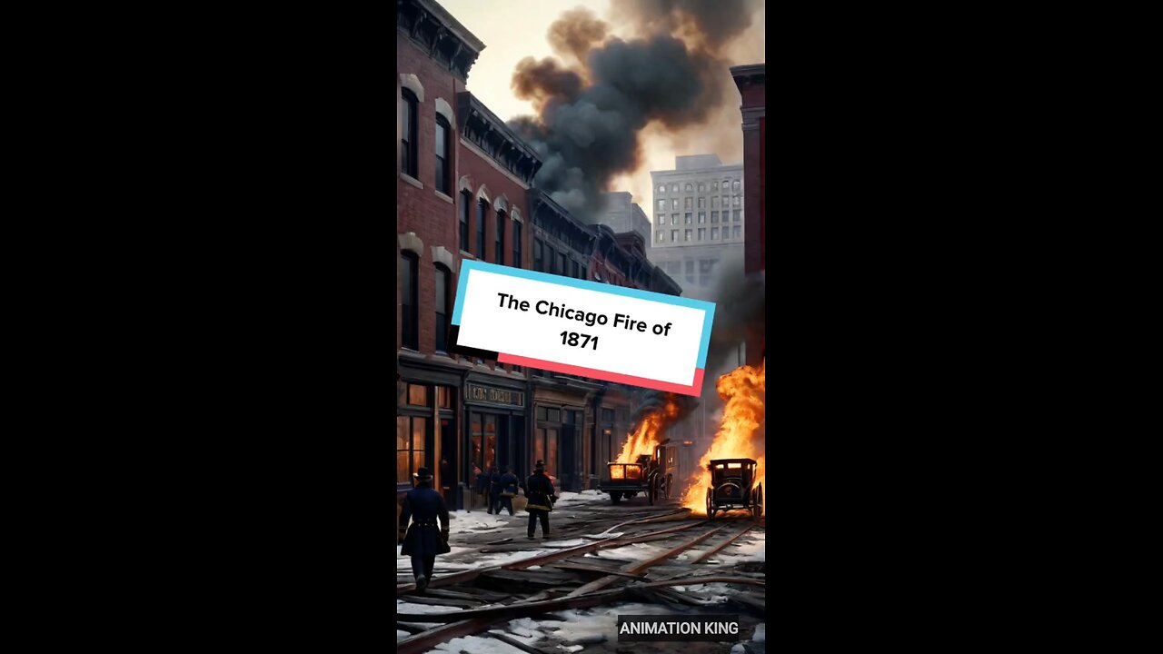 The Great Chicago Fire #usahistory #americanhistory #usareels #america #USAToday #AmericanDream