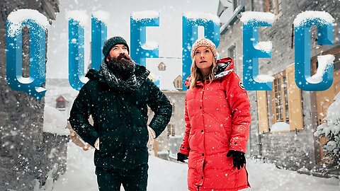 A Snowy Day In Quebec [VLOG]