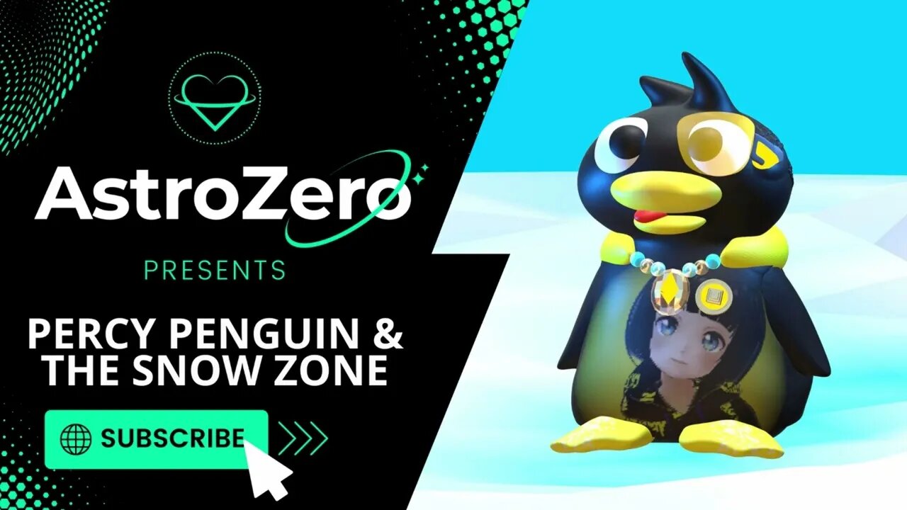 AstroZero NFT Artist Spotlight Ep. 24 - Percy Penguin & The Snow Zone