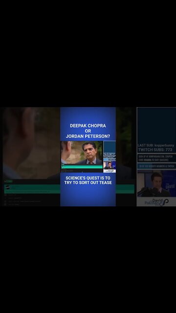 Deepak Chopra or Jordan Peterson (Round 1) #shorts