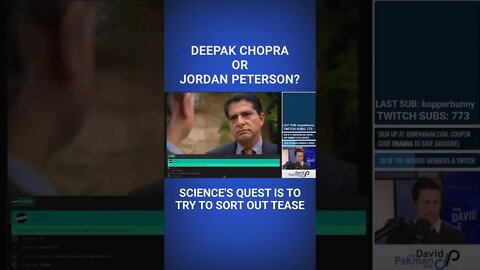 Deepak Chopra or Jordan Peterson (Round 1) #shorts