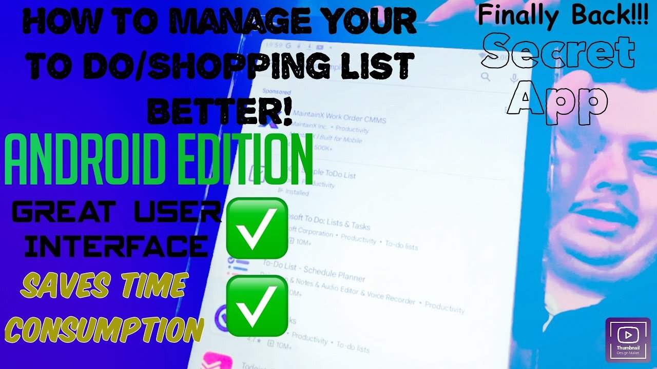 Finally Back!!! How to manage your TO DO/Shopping list better | Android Edition Update