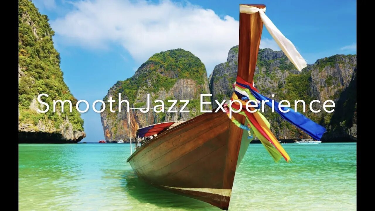 Smooth Jazz Relaxation | Saxophone, Piano, Guitar Instrumental Playlist | Boat In The Bay ⛵️