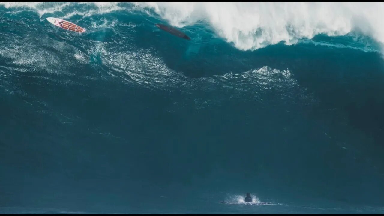 60FT ROGUE WAVE CATCHING SURFERS PT 2! Land angle Proves goonlings wrong!