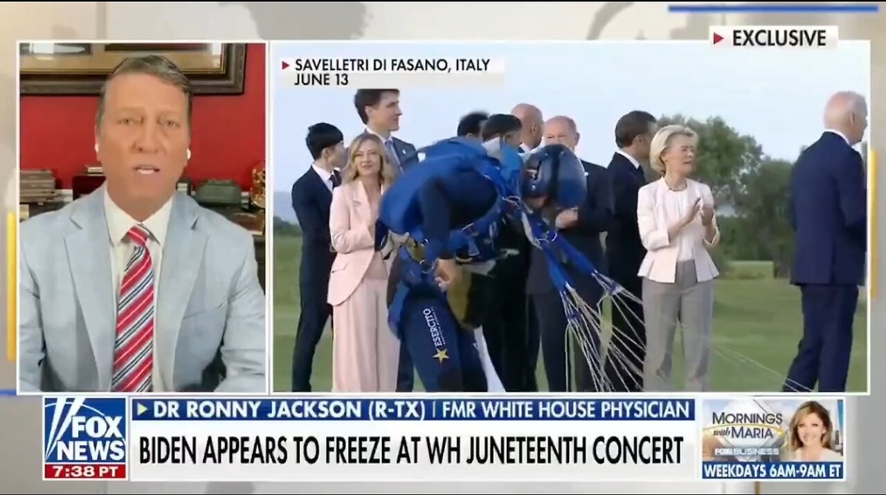 Rep Ronny Jackson Demands Biden Take a Drug Test Before Debate