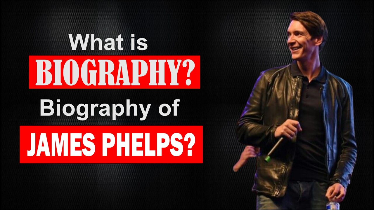 Biography| How to write biography|Biography of James Phelps| Net worth| English Technical Raftaar