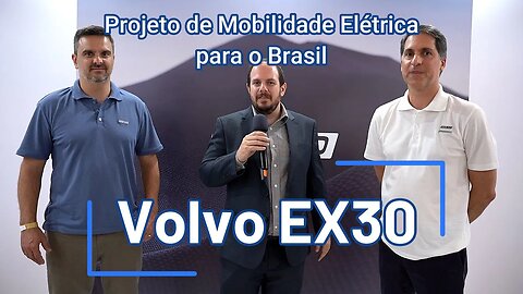 Lançamento do Volvo EX30 trouxe muito mais que um carro novo