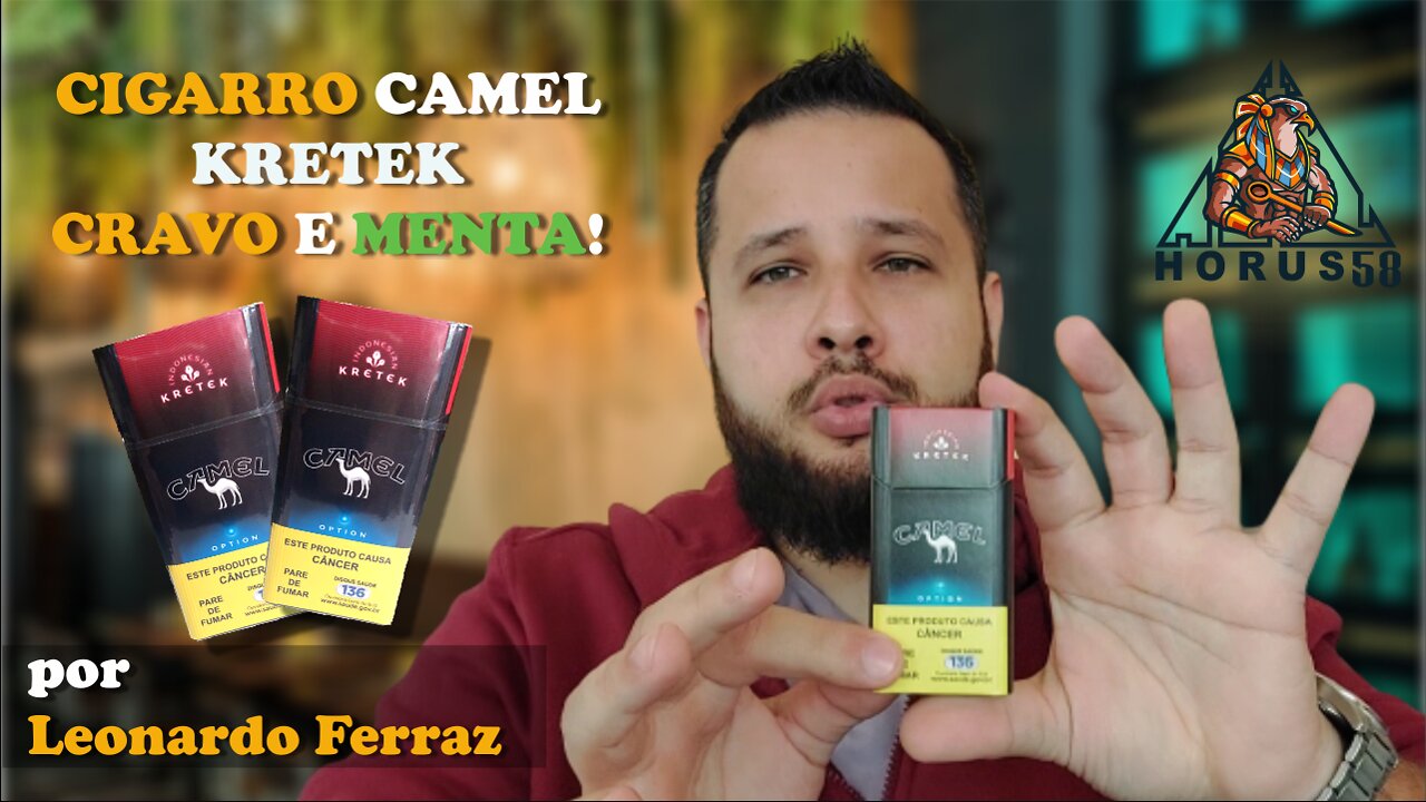 Review Cigarro de Cravo Camel Kretec