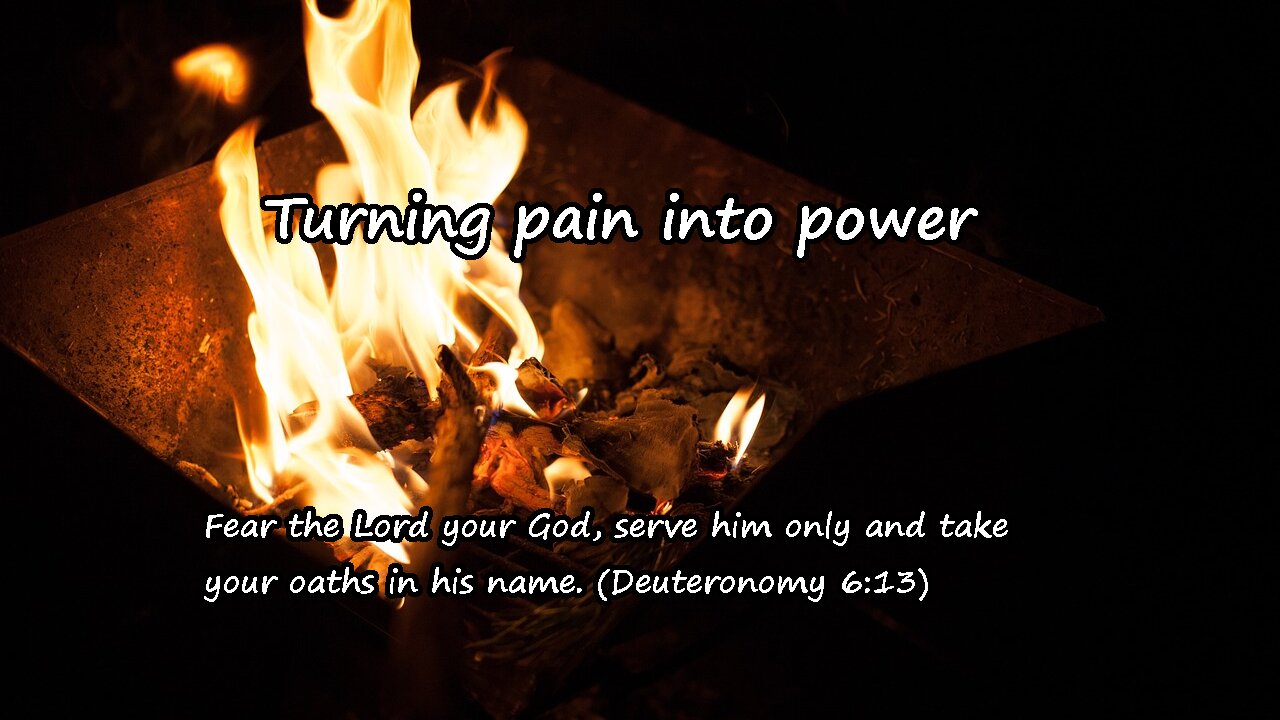 Turning pain into power