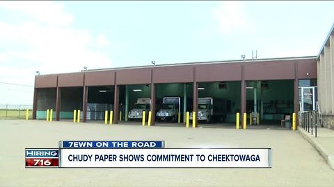Chudy Paper shows commitment to Cheektowaga