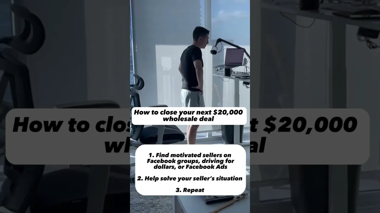 How to close your next $20,000 wholesale deal? 🔥