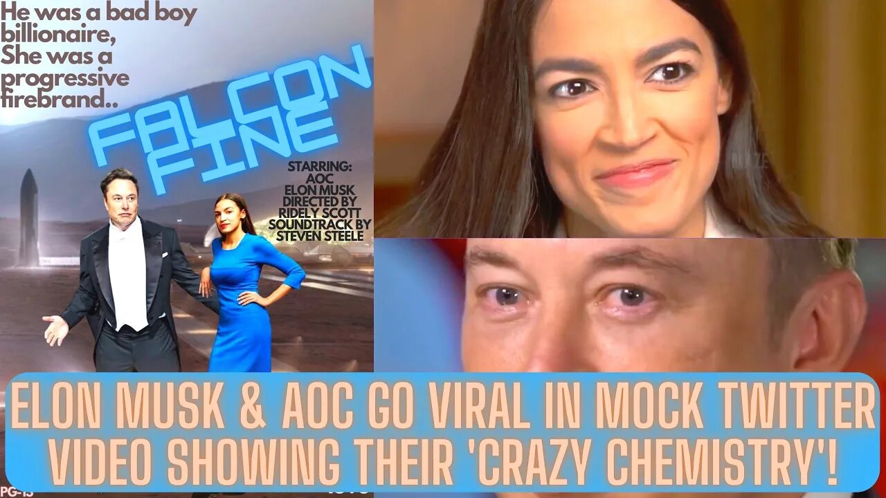 Elon Musk & AOC Go Viral In Mock Twitter Video Showing Their 'Crazy Chemistry'!