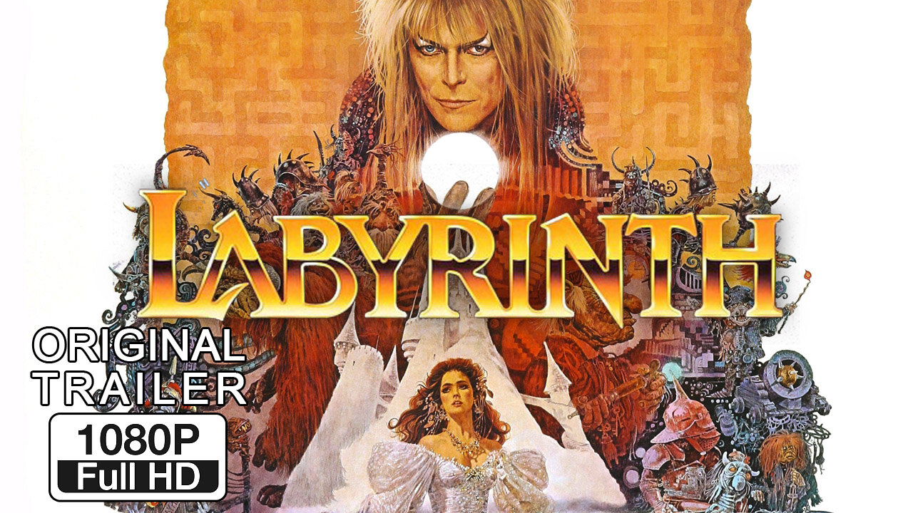 🍿 Labyrinth - (1986) ORIGINAL TRAILER - 1080p 🍿