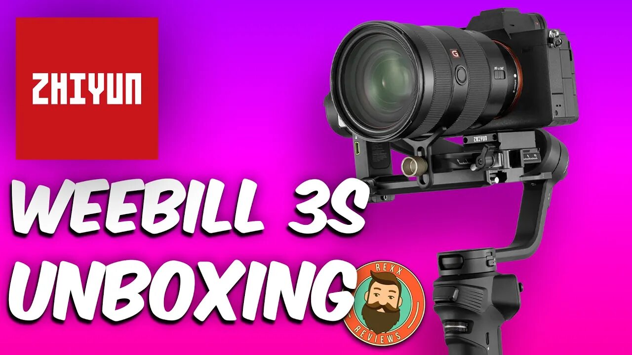 Zhiyun Weebill 3s Gimbal Unboxing