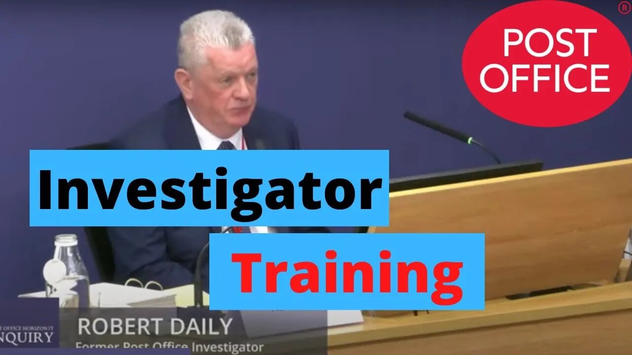 Were Post Office Investigators TRAINED for their Jobs?