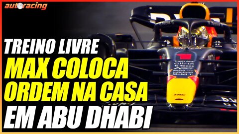 QUEM É O FAVORITO PARA O VICE-CAMPEONATO? TREINO LIVRE DO GP DE ABU DHABI YAS MARINA F1 2022