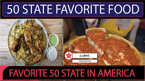 50 STATE FAVORITE FOOD