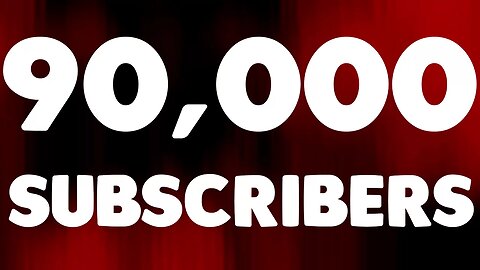 90,000 Subscribers!