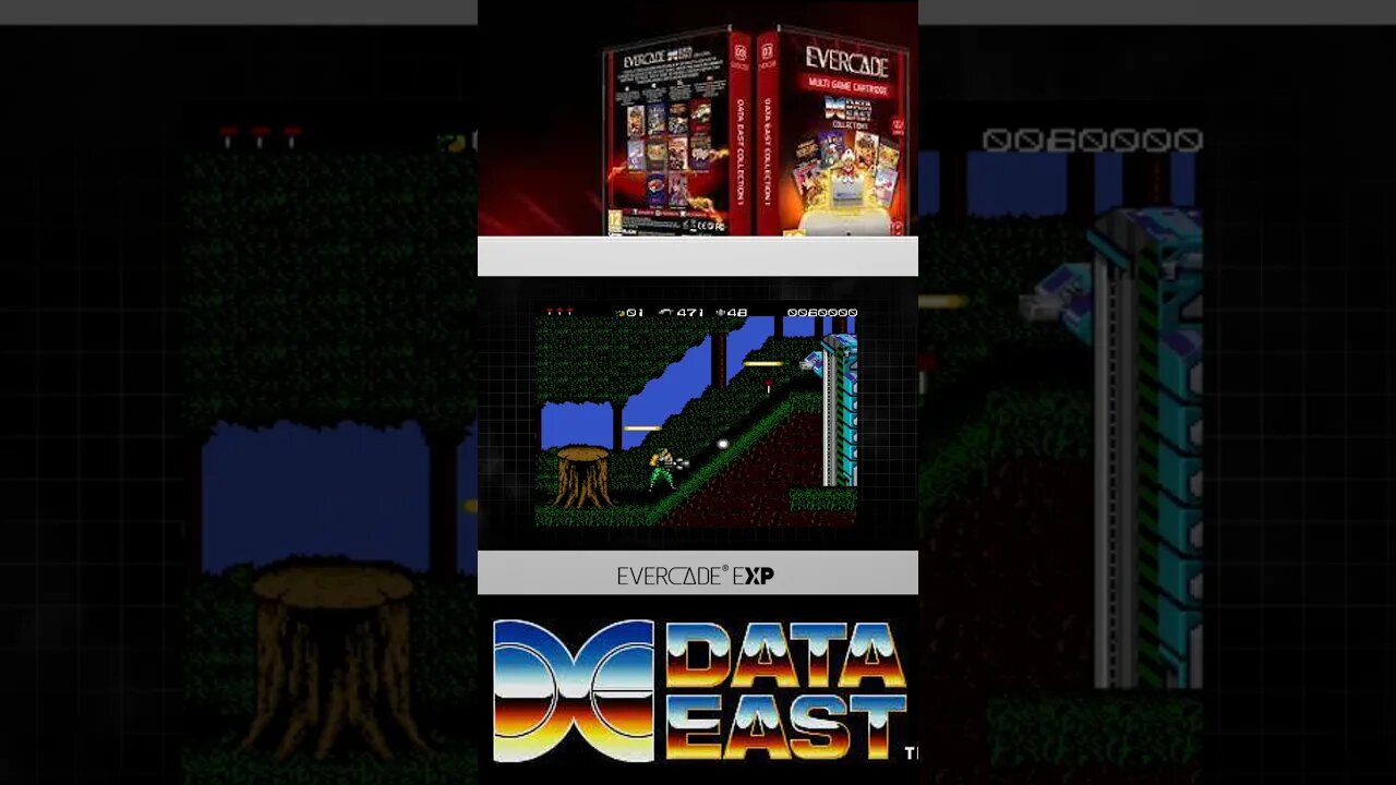 Evercade - Data East Collection 1 - Midnight Resistance is an awesome Contra Clone! #shorts #short