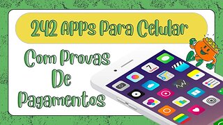 ✅💲242 Apps para celular para ganhar dinheiro, com provas de pagamentos !