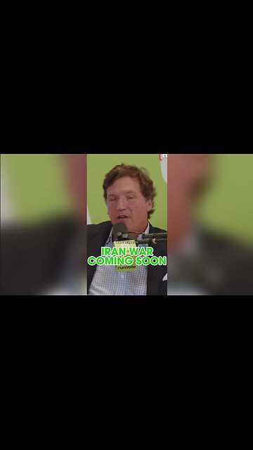 Tucker Carlson Warns The October Surprise is War With Iran - 7/17/24