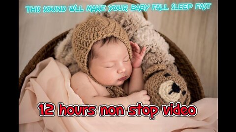 12 hours of Soft White Noise for Mother and Baby - Both will Fall Asleep Fast