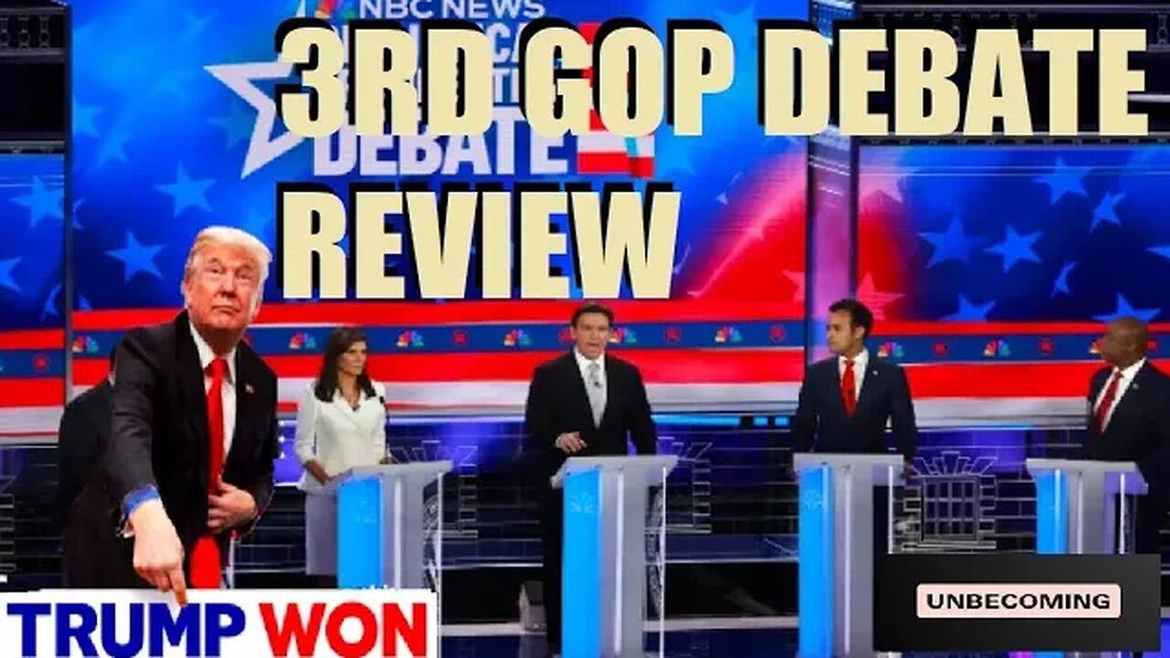 MY THOUGHTS ON THE 3RD GOP DEBATE..