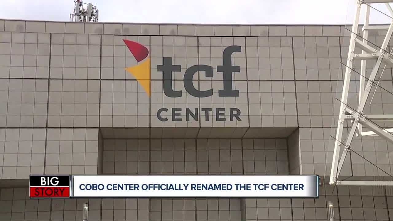 Cobo Center officially renamed the TCF Center