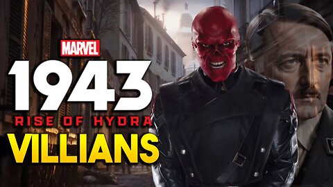 Marvel 1943 Villains That Will Be In The Game? (Red Skull, Hitler, & More)