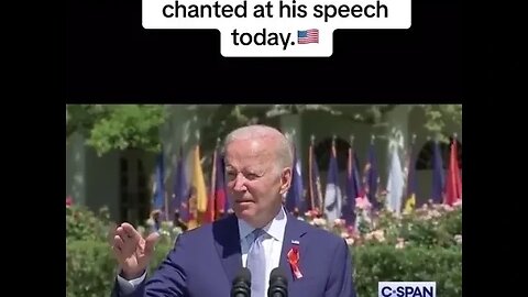 Joe Biden Reads A Speech About Gun Control & Is Met With A “F*ck Joe Biden” Chant